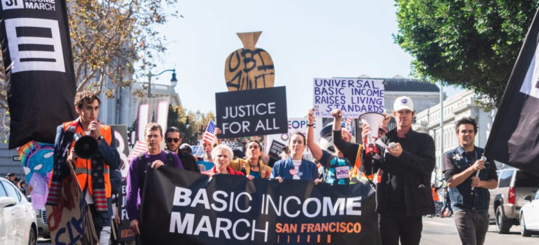 basic income march